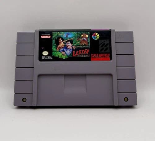 Lester the Unlikely Super Nintendo 1994 SNES Working Game Cartridge