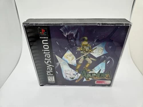 Alundra Black Label PlayStation 1 PS1 Complete CIB Tested No Map