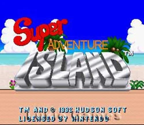 Super Adventure Island - SNES Super Nintendo Game