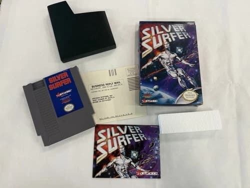 Silver Surfer Nintendo NES (1990) Complete In Box CIB
