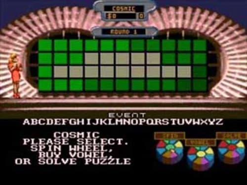 Wheel Of Fortune - Sega Genesis Game Only