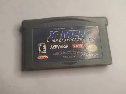 X-Men: Reign of Apocalypse Authentic Gameboy Advance Game Cartridge
