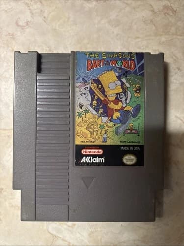 The Simpsons: Bart vs. the World (Nintendo Entertainment System, 1991)