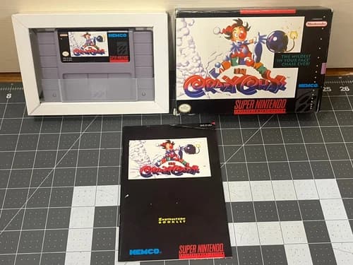 Kid Clown in Crazy Chase for Super Nintendo CIB SNES