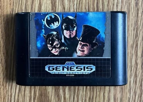 Batman Returns (Sega Genesis, 1992) Cartridge Only - Tested & Working