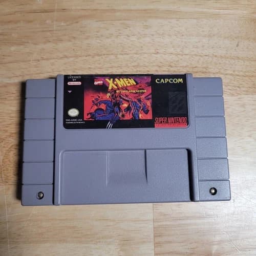 X-Men: Mutant Apocalypse SNES Super Nintendo Entertainment System, 1994 Tested