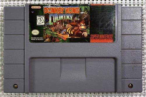Donkey Kong Country SNES Super Nintendo
