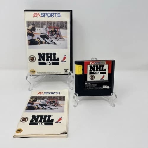 NHL 94 Sega Genesis Complete CIB Tested EA Sports