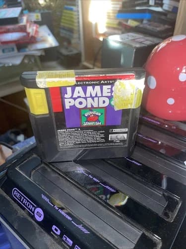 James Pond 3 Operation Starfish Sega Genesis Cart Only