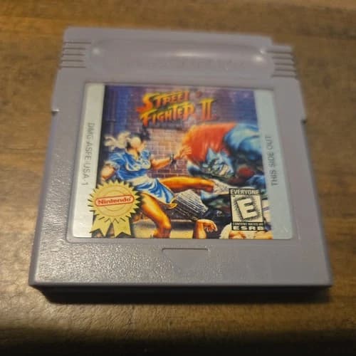 Street Fighter 2 version USA Game boy GB Game original NINTENDO retrogaming