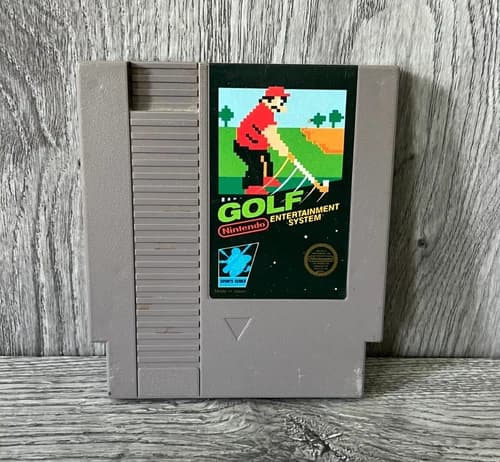 Golf (Nintendo Entertainment System, Nes) Tested and Working!