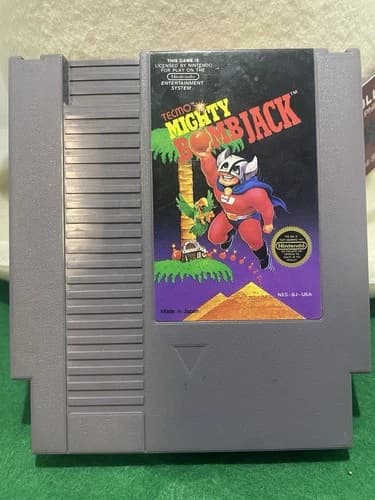 Mighty Bomb Jack NES Nintendo