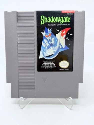 Shadowgate (Nintendo Entertainment System, NES, 1989) TESTED & WORKS