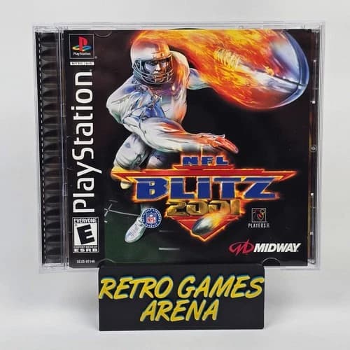 NFL Blitz 2001 (PlayStation 1 PS1) CIB COMPLETE