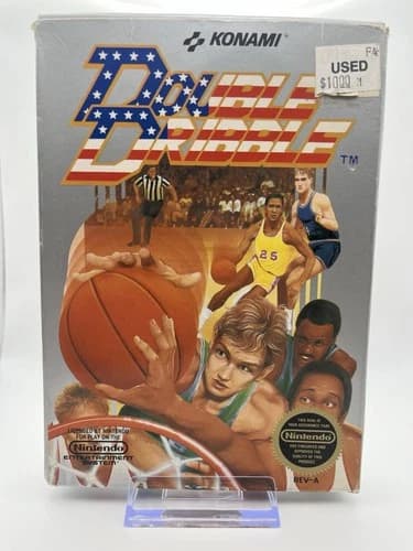 Nes Double Dribble Complete In Box