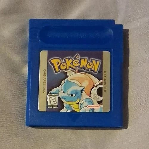 Pokémon Blue Version Multiplayer Nintendo Game Boy Cartridge by Nintendo