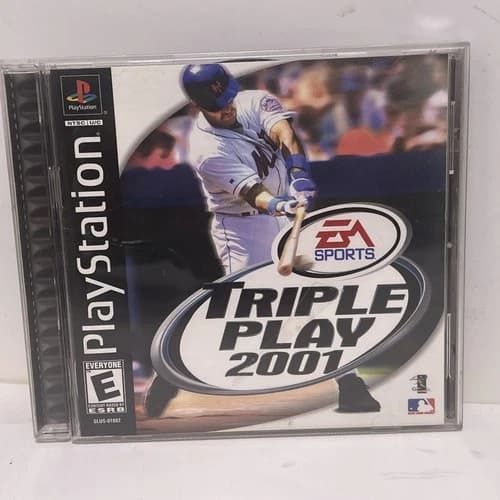 Triple Play 2001 (Sony PlayStation 1, PS1) - CIB Complete