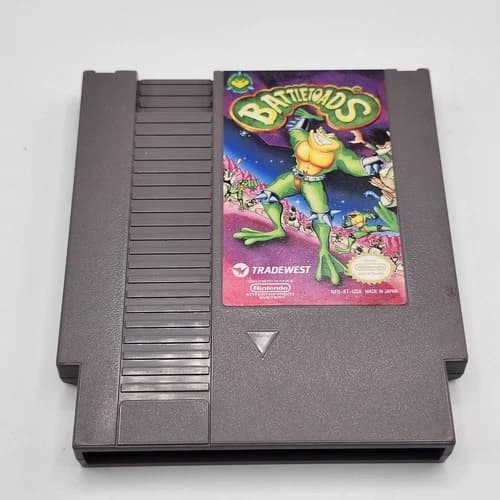 Battletoads (Nintendo NES 1991) Video Game Cartridge Tested & Working