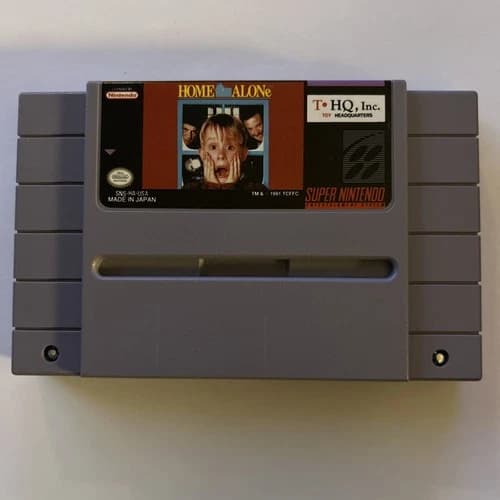 Home Alone (Super Nintendo SNES, 1991) Cartridge Only - Tested and Works