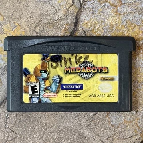 Medabots Metabee Cartridge - Nintendo Game Boy Advance GBA **TESTED**