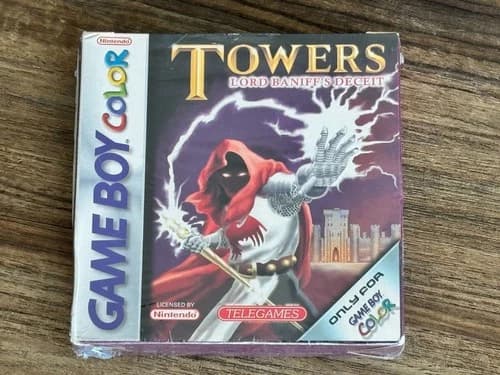Towers: Lord Baniff's Deceit (Nintendo Game Boy Color, 1999) - UNOPENED!
