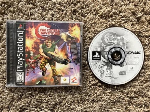 C: The Contra Adventure PS1 (Sony PlayStation, 1998) Complete CIB