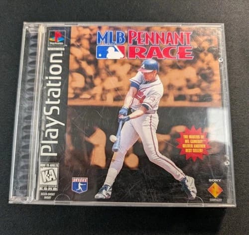 MLB Pennant Race (PS1, 1996) Complete | Authentic