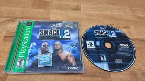 WWF Smackdown 2 Know Your Role PS1 PlayStation 1