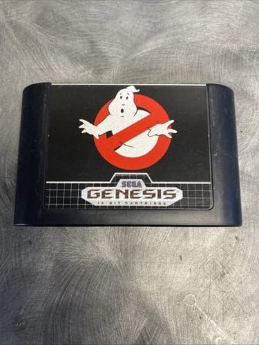 Ghostbusters (Sega Genesis, 1990)(Cart Only Tested & Working)