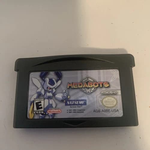 Medabots ROKUSHO VERSION Game Boy Advance GBA Video Game Cart