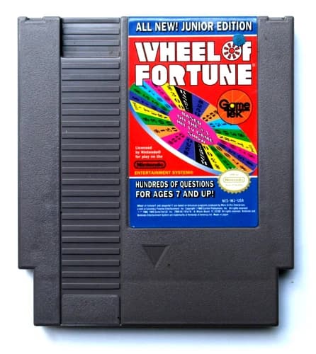 Wheel of Fortune Junior Edition (Nintendo Entertainment System, 1989) NES Tested