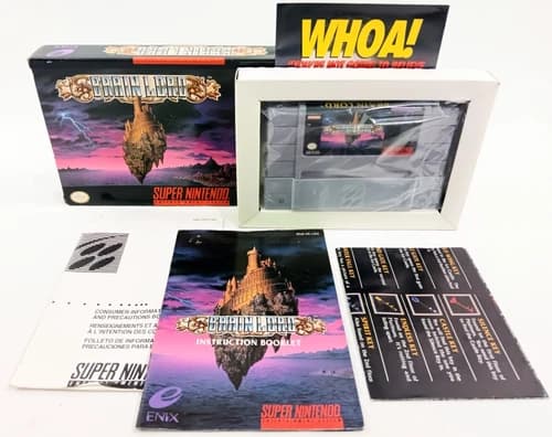 Brain Lord CIB Complete In Box W Item List (Super Nintendo SNES, 1994) (I-19872)
