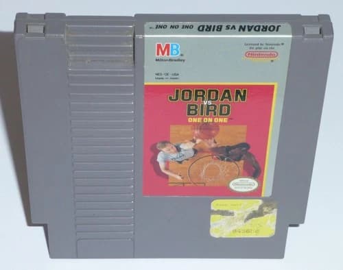 JORDAN VS BIRD: ONE ON ONE - Nintendo NES Game, (Authentic) Tested & Working