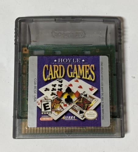 Hoyle Card Games [Nintendo Game Boy - CGB-BCGE-USA]