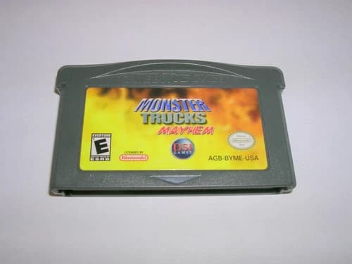 Monster Truck Mayhem (Nintendo Game Boy Advance GBA) Original Game