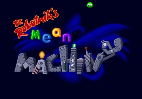 Dr Robotnik's Mean Bean Machine - Sega Genesis Game