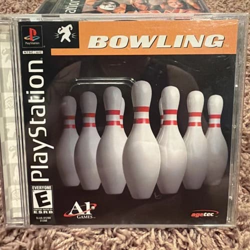Bowling (PlayStation 1 2000) PS1 Complete Tested & Working Sports Pins A1 Games