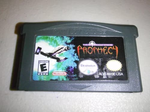 Wing Commander Prophecy Game Boy Advance GBA Game Authentic Tested