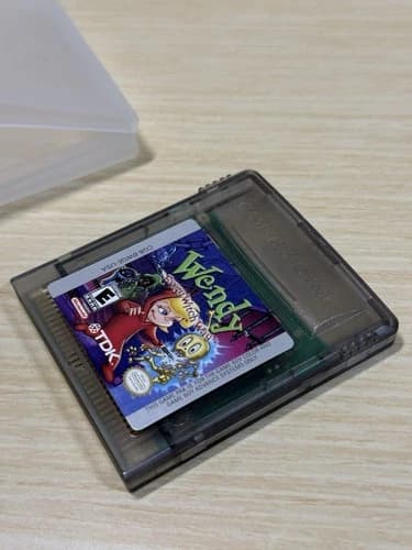 Wendy: Every Witch Way Nintendo Game Boy Color GBC Authentic Tested