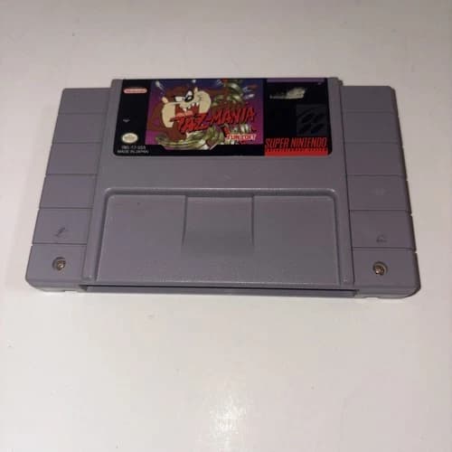 Taz-Mania Super Nintendo Entertainment System Tested Cartridge Only SNES
