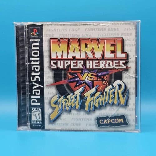 Marvel Super Heroes vs. Street Fighter | Playstation | PS1 | CIB W/Registration