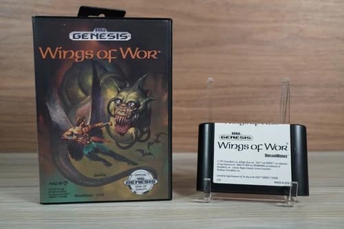 Wings of Wor (Sega Genesis, 1991) Complete CIB - Tested - Authentic CLEAN!