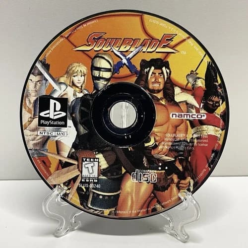 Soul Blade Sony PlayStation 1 PS1 Disc Only TESTED Works!