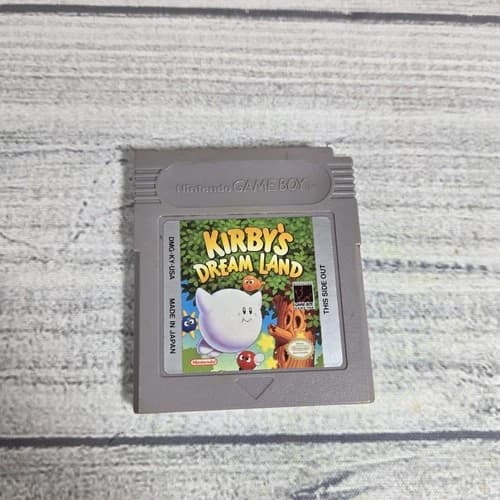 Kirby's Dream Land Nintendo Game Boy, Authentic, Tested, Cartridge Only