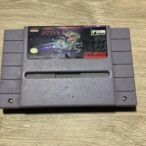 Super R-Type - (Super Nintendo Entertainment System SNES)