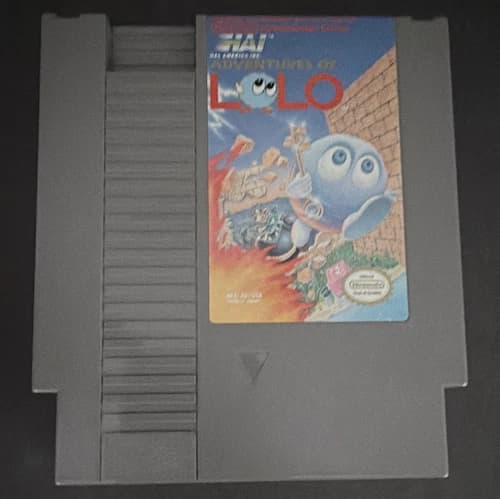 Hal America Adventures of Lolo Nintendo NES Game Cartridge NTSC-U/C (US/Canada)