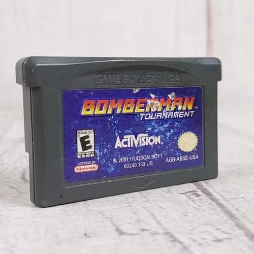 Bomberman Tournament Game Boy Advance - Nintendo GBA Authentic Puzzle - TESTED