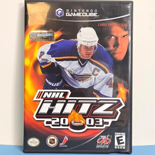 NHL Hitz 2003 (Nintendo GameCube, 2002) Complete CIB Manual TESTED