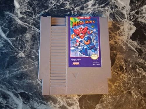 Mega Man 5 NES Authentic Tested Contacts Cleaned