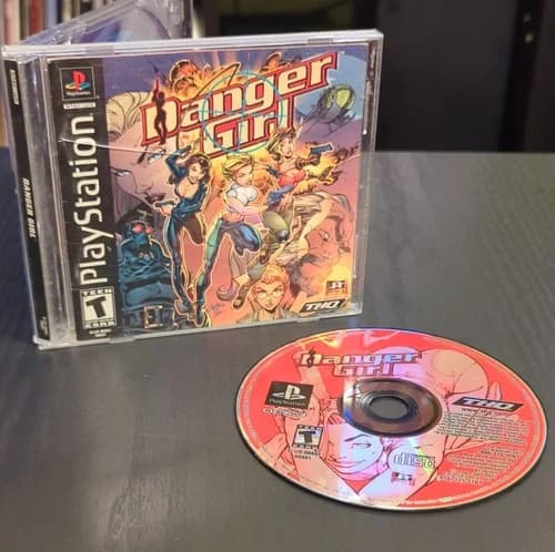 Danger Girl Sony PlayStation 1 Complete with Manual